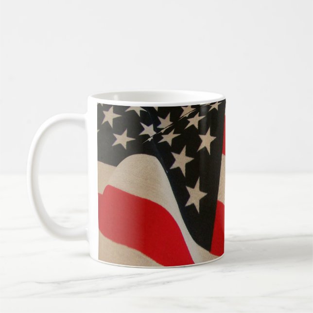 Mug Drapeau américain (Gauche)