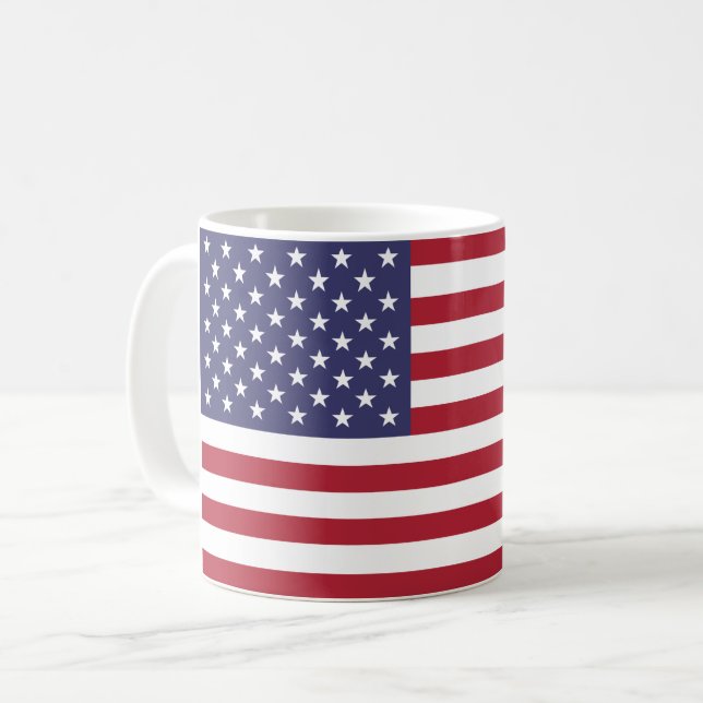 Mug Drapeau américain (Devant gauche)