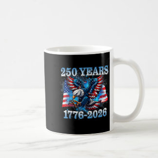 Mug Drapeau américain aigle États-Unis 250 ans 1776-20