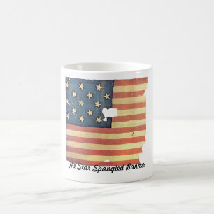 Mug Drapeau américain avec 15 étoiles - l'étoile a