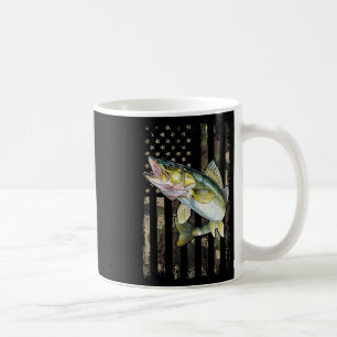 Mug Drapeau américain camouflage Walleye