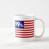 Drapeau américain de 99 % - occupez Wall Street