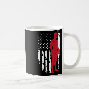 Mug Drapeau américain de boxe kickboxing patriotique U