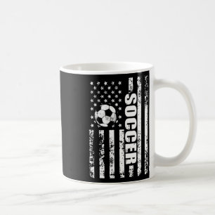 Mug Drapeau américain de football Soccer patriotique