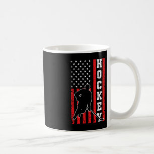 Mug Drapeau américain de hockey garçons 4 juillet Hock