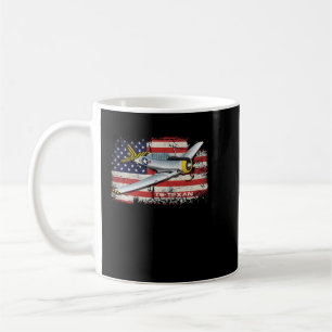 Mug Drapeau américain de phacochère A-10 patriotique