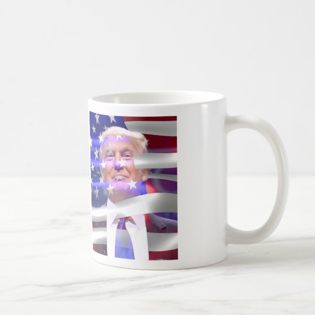 Mug drapeau américain donald trump (Droite)