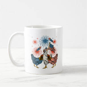 Mug Drapeau américain Drapeau 4 juillet patriotique