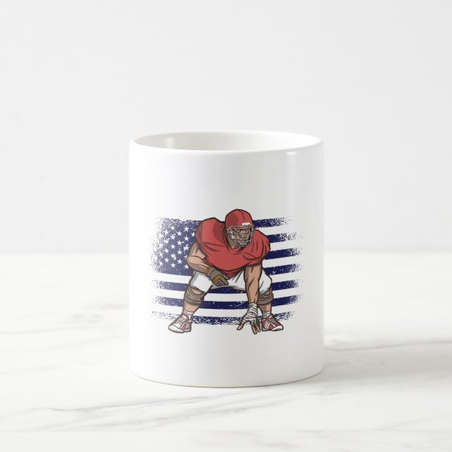 Mug Drapeau américain Fan Jersey Shirt USA (Centre)