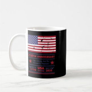 Mug Drapeau américain Fierté 250e anniversaire 250 ans