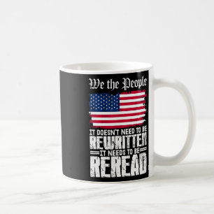 Mug Drapeau américain La constitution des États-Unis d