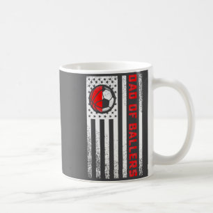 Mug Drapeau Américain Papa Des Basketteurs Football Ba
