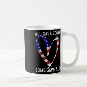 Mug Drapeau américain Patriotic Heart Forces armées