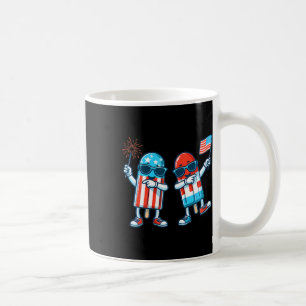 Mug Drapeau Américain Popsicle 4 Juillet Somme Patriot