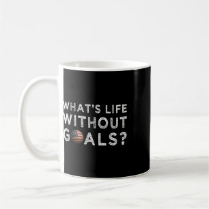 Mug Drapeau Américain Sur Ll Sport De Football Quelle