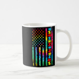 Mug Drapeau américain tie dye pour garçons sensibilisa