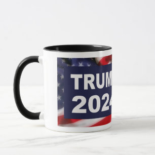 Mug Drapeau américain Trump 2024