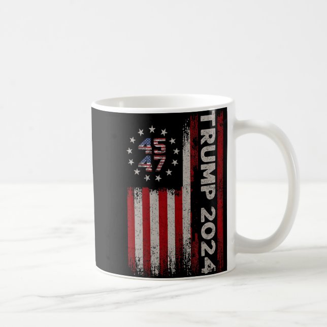 Mug Drapeau américain Trump 2024 (Droite)