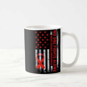 Mug Drapeau américain Usa Pas de combat seul contre le