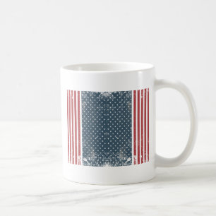 Mug drapeau américain vertical