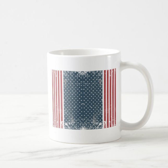 Mug drapeau américain vertical (Droite)