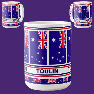Mug Drapeau australien personnalisé