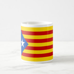 Mug Drapeau catalan de l'indépendance de "L'Estelada