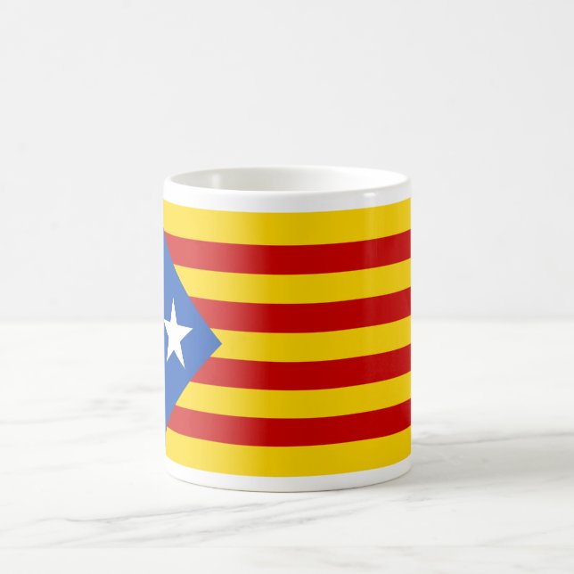 Mug Drapeau catalan de l'indépendance de "L'Estelada (Centre)