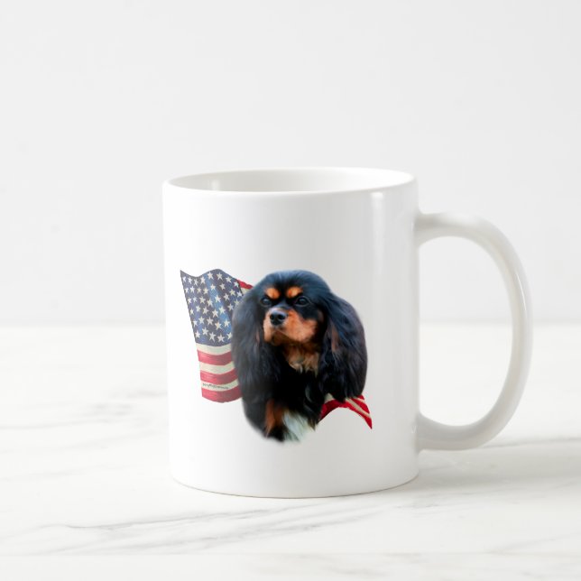 Mug Drapeau Cavalier King Charles Spaniel (Droite)