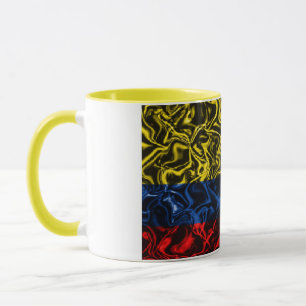 Mug Drapeau colombien en céramique couverte