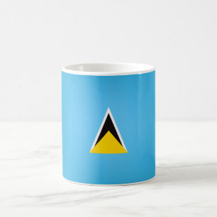 Mug Drapeau cool Sainte-Lucie