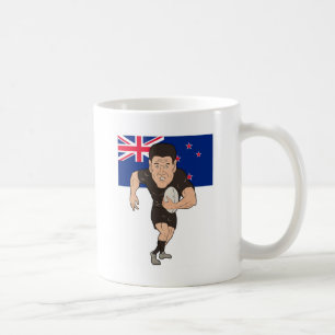 Mug Drapeau courant de la Nouvelle Zélande de boule d