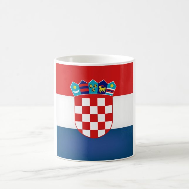 Mug Drapeau croate Cool (Centre)