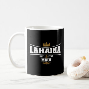 Mug Drapeau d'Ancre de bateau Vintage Lahaina Maui 179