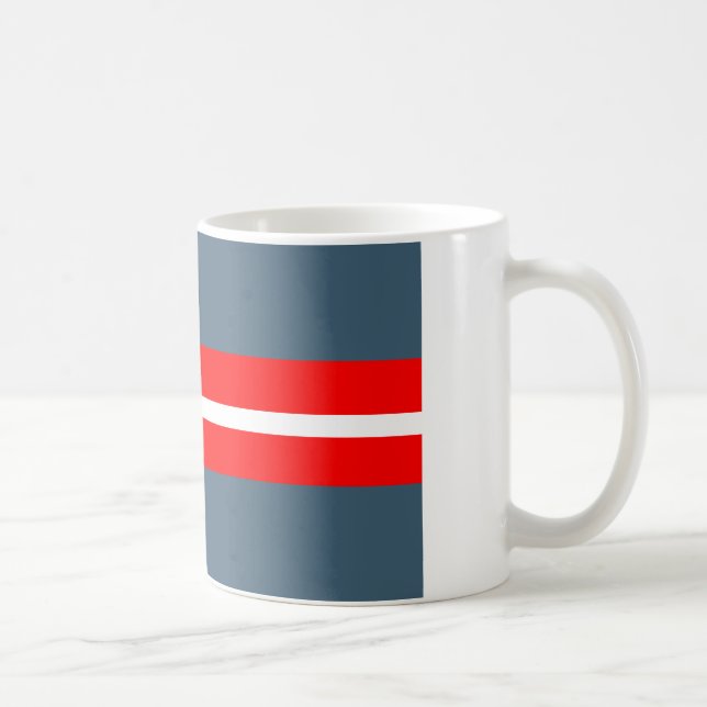 Mug Drapeau danois de résistance (Droite)