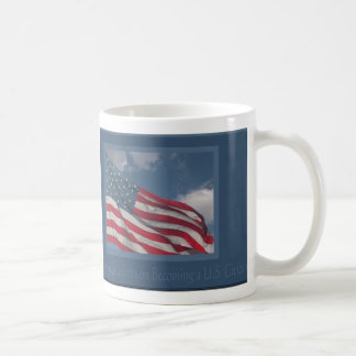 Mug Drapeau dans les nuages/félicitations sur devenir