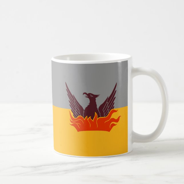 Mug Drapeau de brouillard et d'or - Gold Top & Fog Top (Droite)