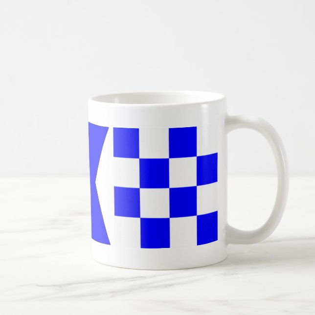 Mug Drapeau de code Ian (Droite)