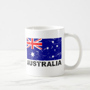 Mug Drapeau de cru de l'Australie