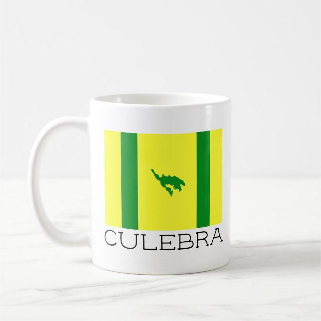 Mug Drapeau de Culebra, Porto Rico (Gauche)