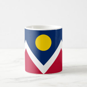 Mug Drapeau de Denver (Colorado, USA)