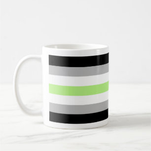 Mug Drapeau de fierté agender