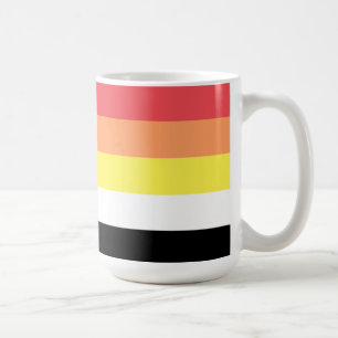 Mug Drapeau de fierté Akoisexuel Akoiromantique