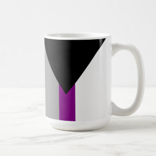 Mug Drapeau de fierté demisexuel