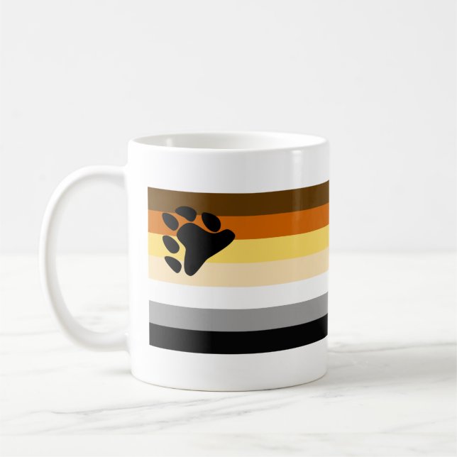 Mug Drapeau de fierté des Ours (Gauche)