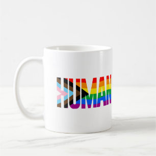 Mug Drapeau de fierté d'inclusivité humaine