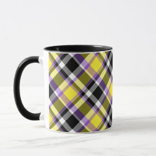 Mug Drapeau de fierté éclectique boho non binaire à ca