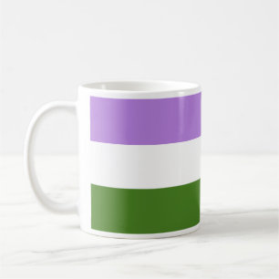 Mug Drapeau de fierté genderqueer