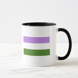 Mug Drapeau de fierté genderqueer