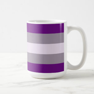 Mug Drapeau de fierté grise sexuelle